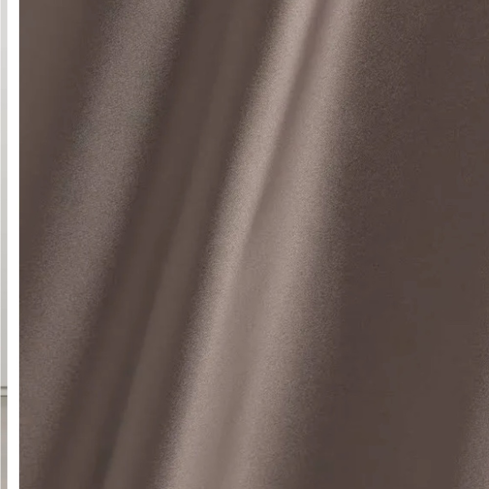 Ralph Lauren MASINA satin Maxi Skirt taupe 6 - Picture 5 of 5